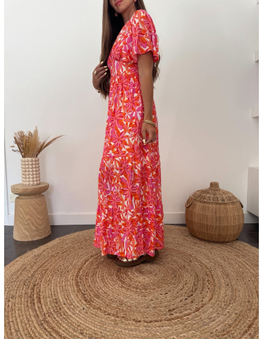 Natalia - robe longue fleurie