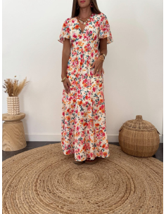 Annelora - robe longue fleurie 2