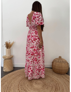 Enorine - robe longue fleurie 2
