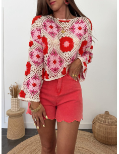 Raven - top en crochet 2