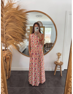 Mendi - ensemble top & jupe imprimé