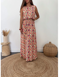 Mendi - ensemble top & jupe imprimé 2