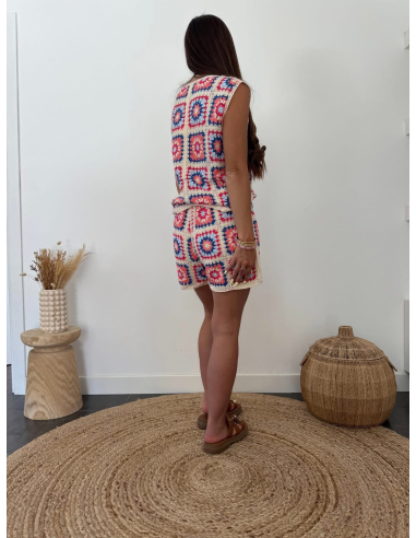 Valencio - ensemble crochet top & short