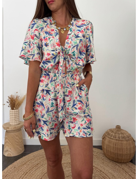 Lielo - combishort fleurie