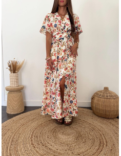 Agna - robe longue fleurie 2