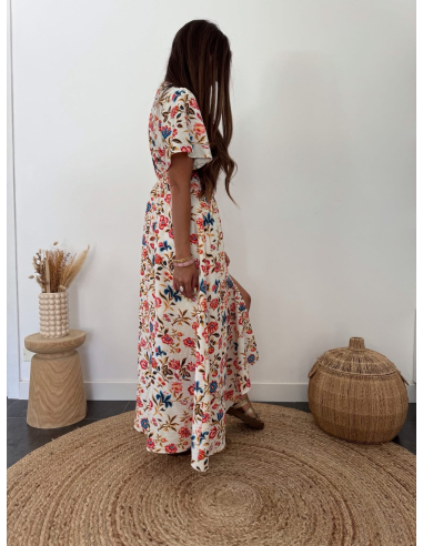 Agna - robe longue fleurie