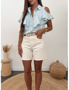 Jayane - chemise bleu jean 2