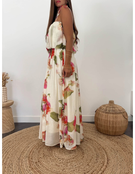 Amayel - robe longue fleurie