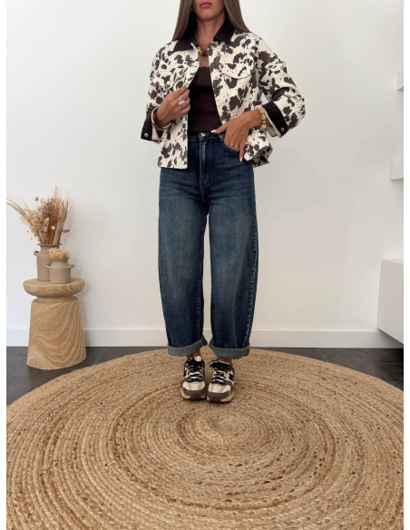 Judy - veste imprimé vache