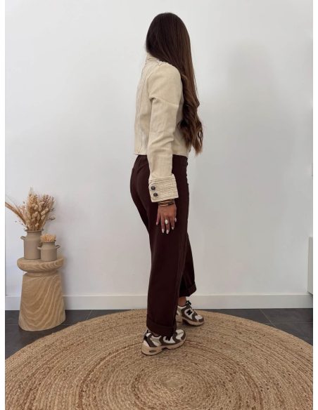 Gabria - veste officier en jean
