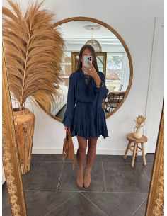 Aubane - robe bleu marine