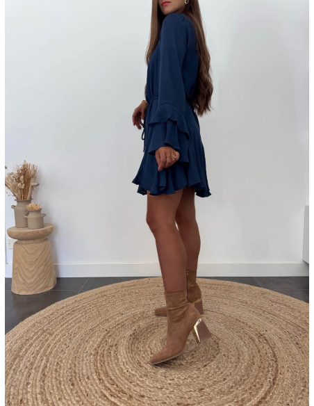 Aubane - robe bleu marine