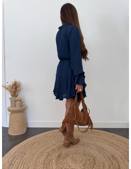 Aubane - robe bleu marine