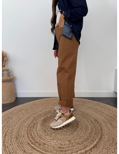 Many - jean barrel camel