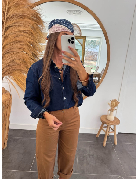 Dania - chemise en jean brut