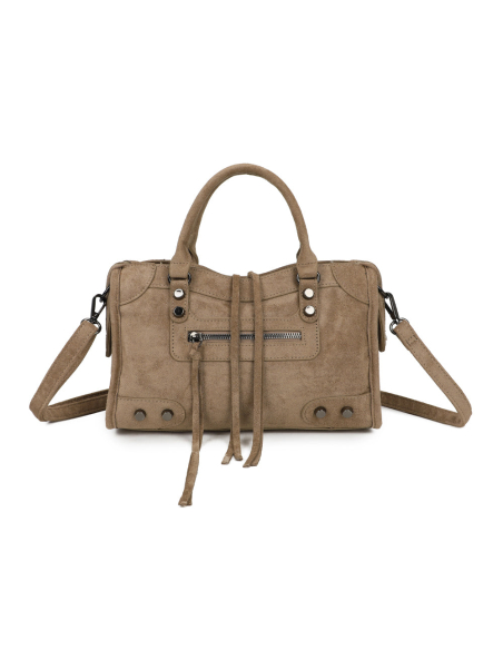 Clark - sac en suédine taupe