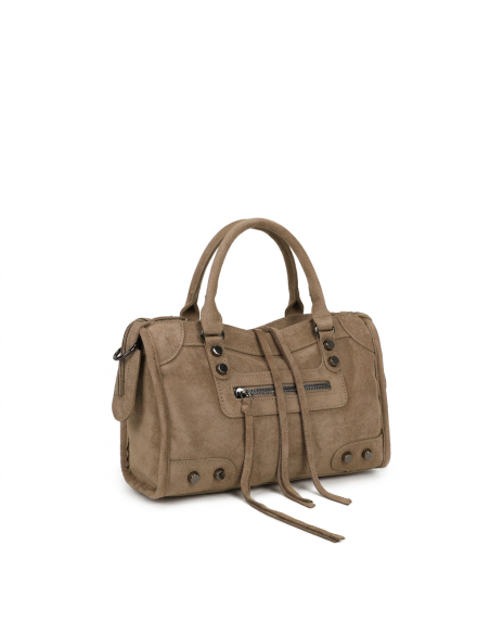 Clark - sac en suédine taupe
