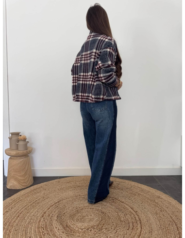 Crystal - jean wide leg bicolore